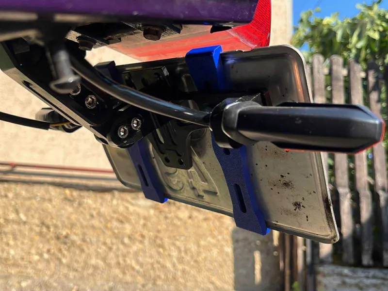 European 240*130 mm license plate holder