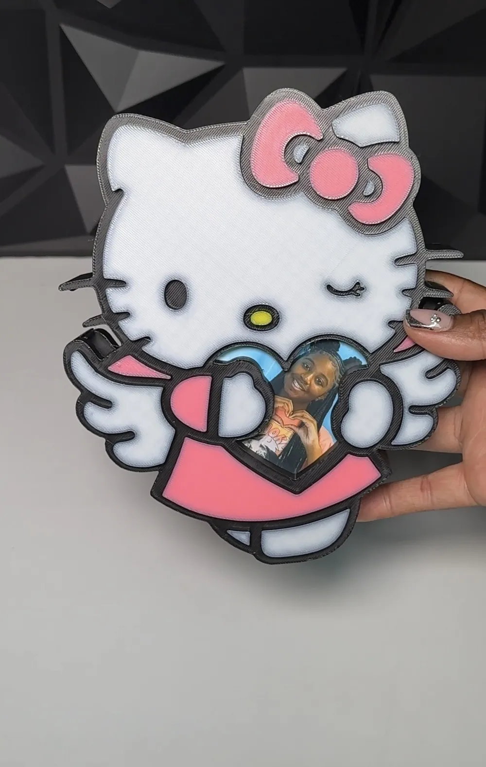 hello kitty picture gift box - Free 3D Print Model - MakerWorld