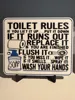 TOILET RULES