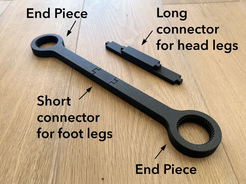 GhostBed Split King Bed Ties