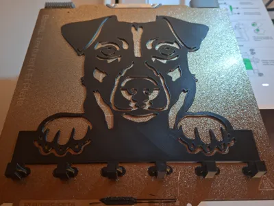 Dog Face Wall Key Holder
