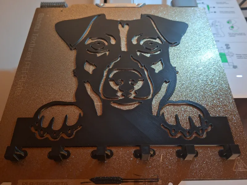 Portachiavi da Muro Muso di Cane