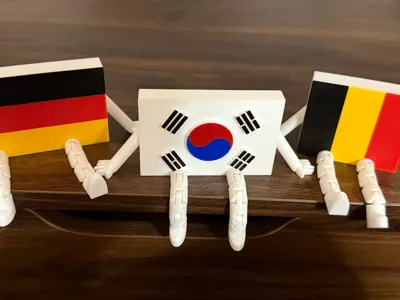 World Cup 2026 Flags with Bobble Legs