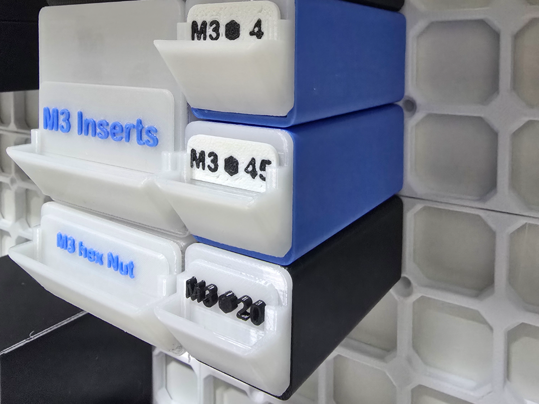 OpenGrid Drawer System V2 - for Small Parts