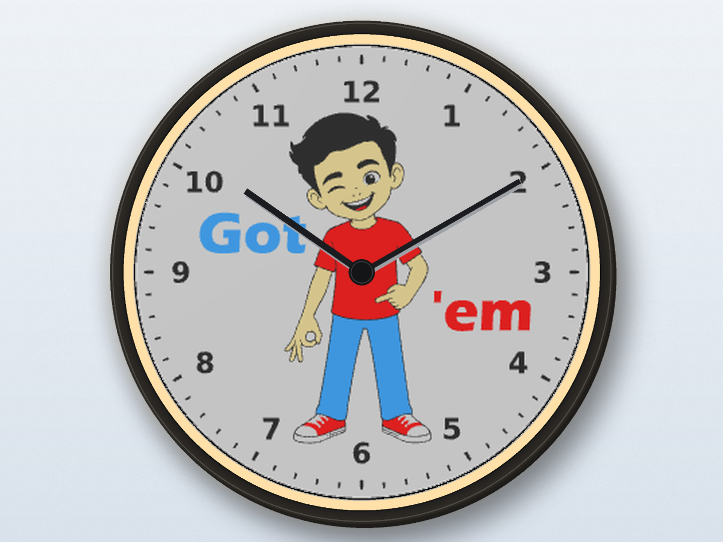 Illuminated Clock – Swappable Frames & Clock Faces
