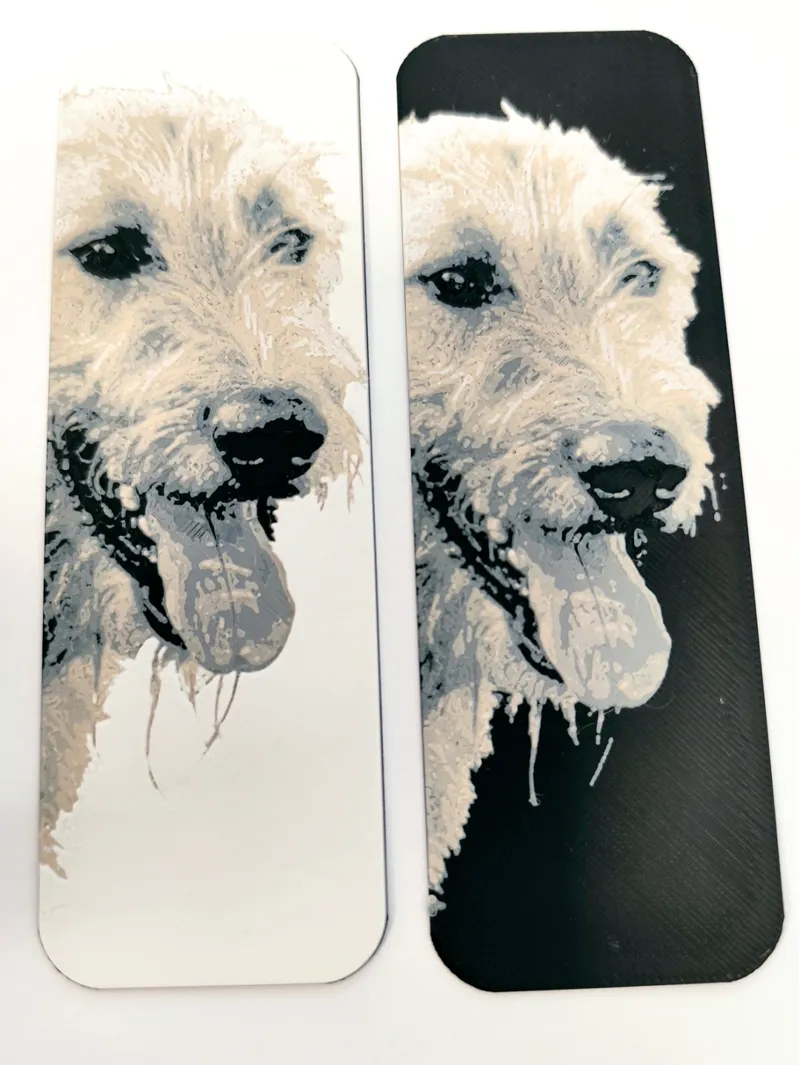 Dog Bookmark (Irish wolfhound)