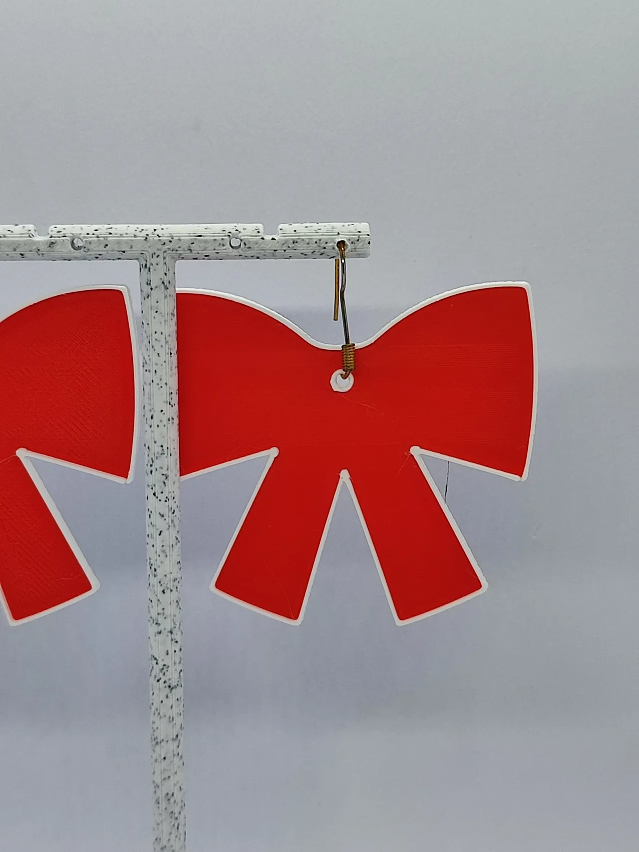 Aretes Pin-Up Rouge view 4