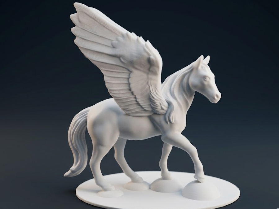 Pegasus Winged Horse - Detailed Mythology Statue