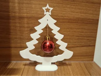 christmas tree with star