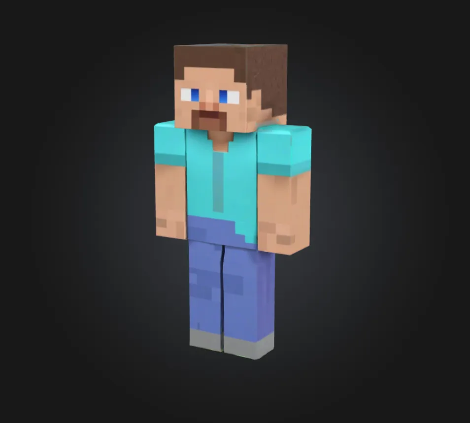Minecraft | Steve por paoloronco MakerWorld: Descarga Modelos 3D Gratuitos