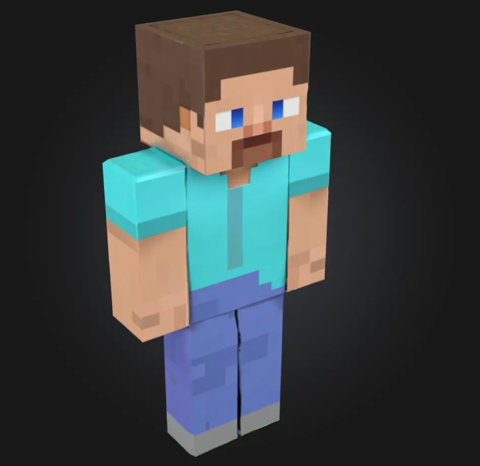 Minecraft | Steve por paoloronco MakerWorld: Descarga Modelos 3D Gratuitos