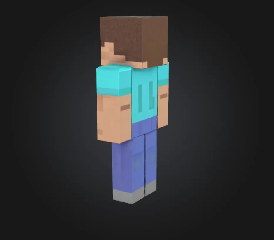 Minecraft | Steve por paoloronco MakerWorld: Descarga Modelos 3D Gratuitos
