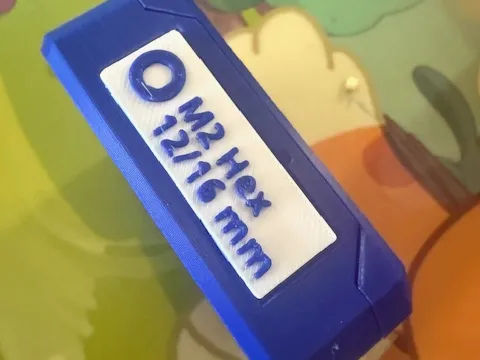 Clamshell Small Parts Box Labels
