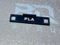 Filament Name Plate for AMS stacker base