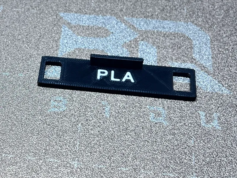 AMS Tray Filament Label/Name Plate