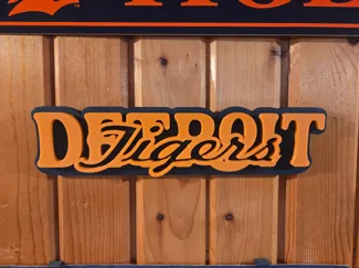 Detroit Tigers Word Wall Art