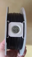 Round hygrometer spool clip