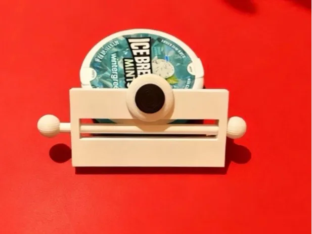 Robot tooth paste squeezer