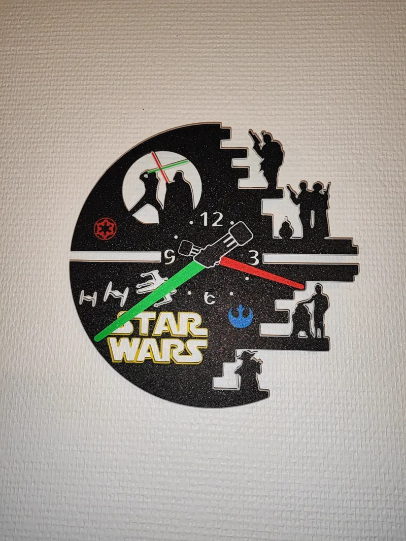 Star Wars wall clock