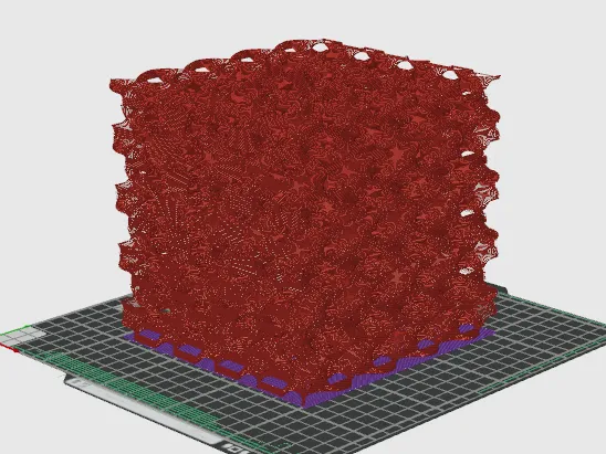 Cube gyroïde