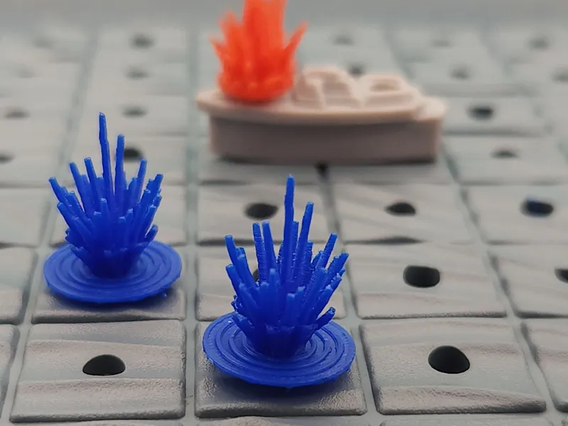 Battleship Missed Shot – Splash Peg