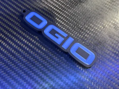 Ogio Logo Keychain