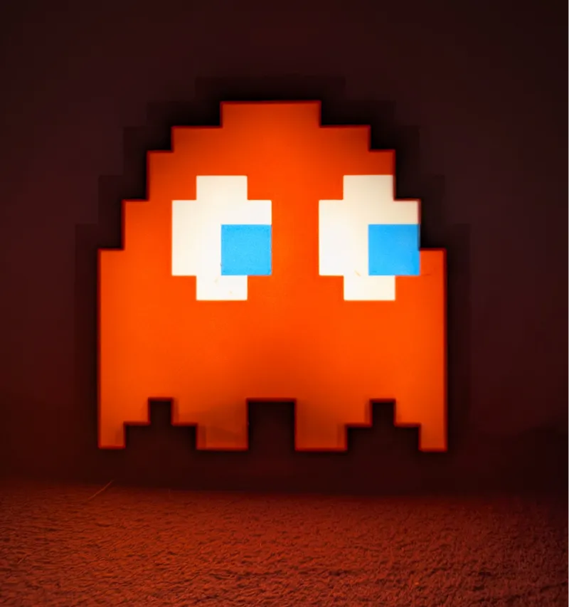 LED Lamp - PACMAN Ghost