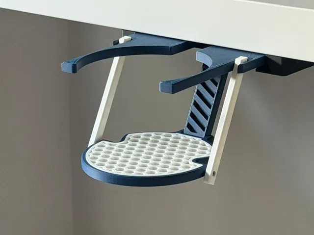 Parametric Foldable Under-Desk Cup Holder