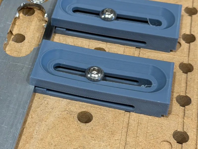CNC hold down clamp for 1/8" aluminum