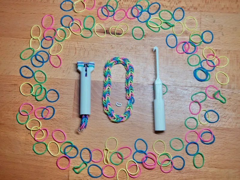 Rubberband Loom Travel Set