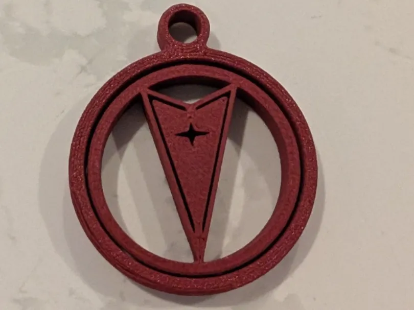 Porte-clés gyroscopique Pontiac