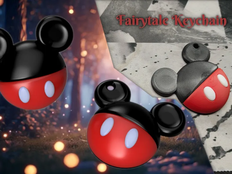 Fairytale Keychain - Mickey Mouse