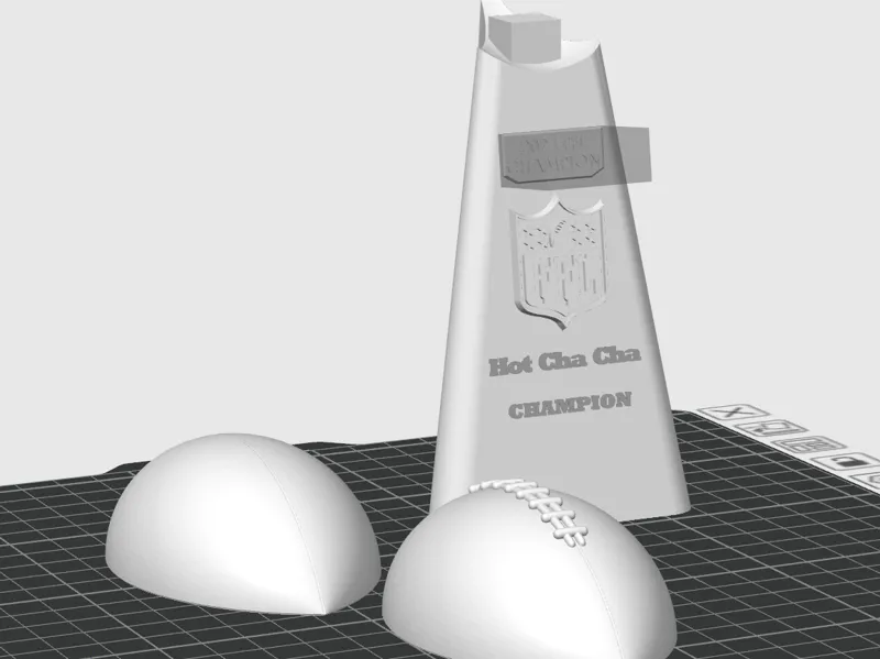 Fantasy Football Trophy Lombardi Customizable
