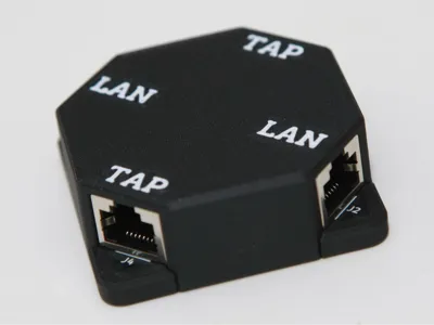 Throwing Star LAN Tap Enclosure