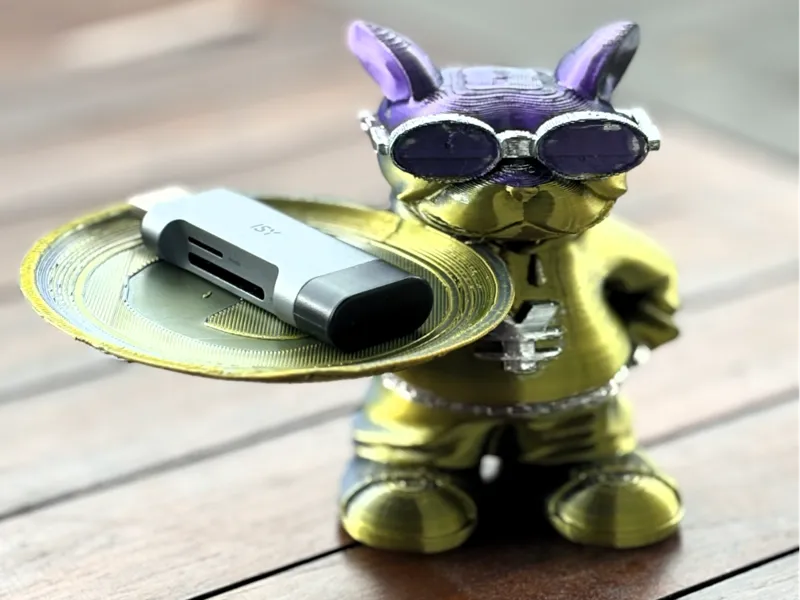Bulldog Tray Holder | Desk Organizer & Decoration