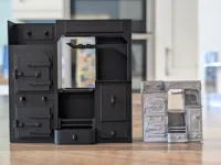 Cuisinière miniature maison de poupée — photo 3