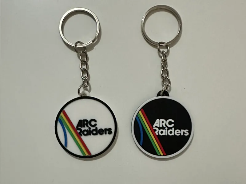 Arc Raiders Logo Keychain (AMS Multi-Color)