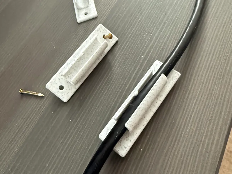 Over door cable holder