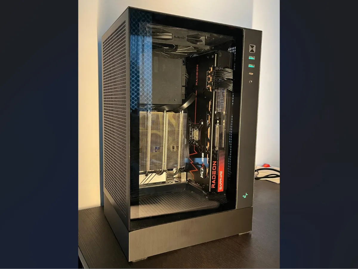 Support vertical pour boîtier DeepCool CH160