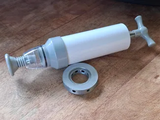 Vacuumbag adapter for 25mm