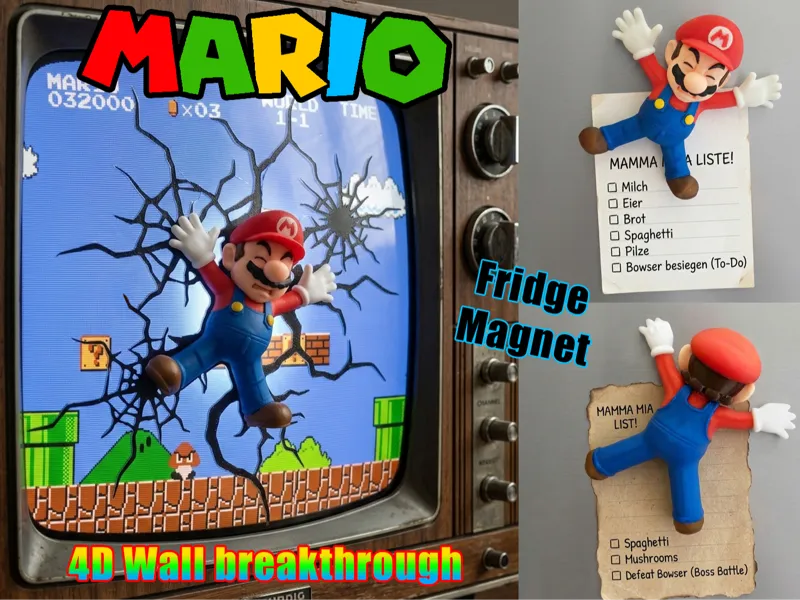 Mario Steckt im TV fest? Magnet Mario