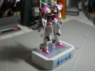 Model Base with Storage Function for Bandai ACTION BASE 6 Stand