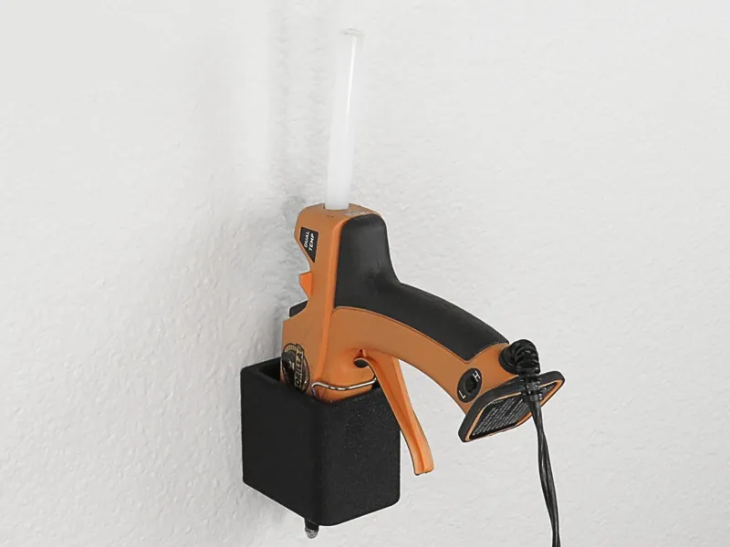 Wall Mount glue gun holder, easy install