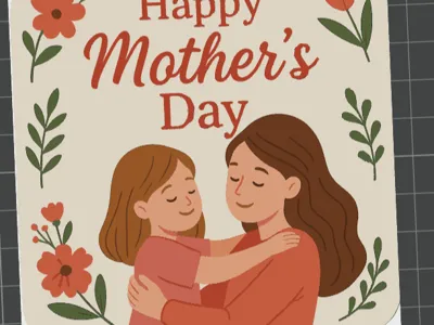 mother's day coaster