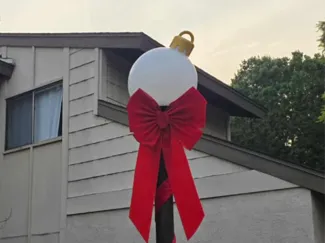 Lamp Ornament Topper