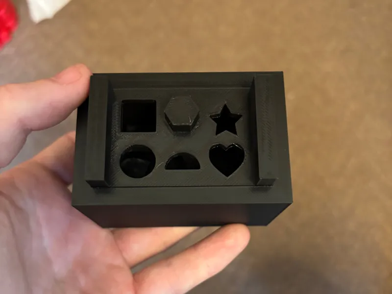 Learning Shapes Puzzle box