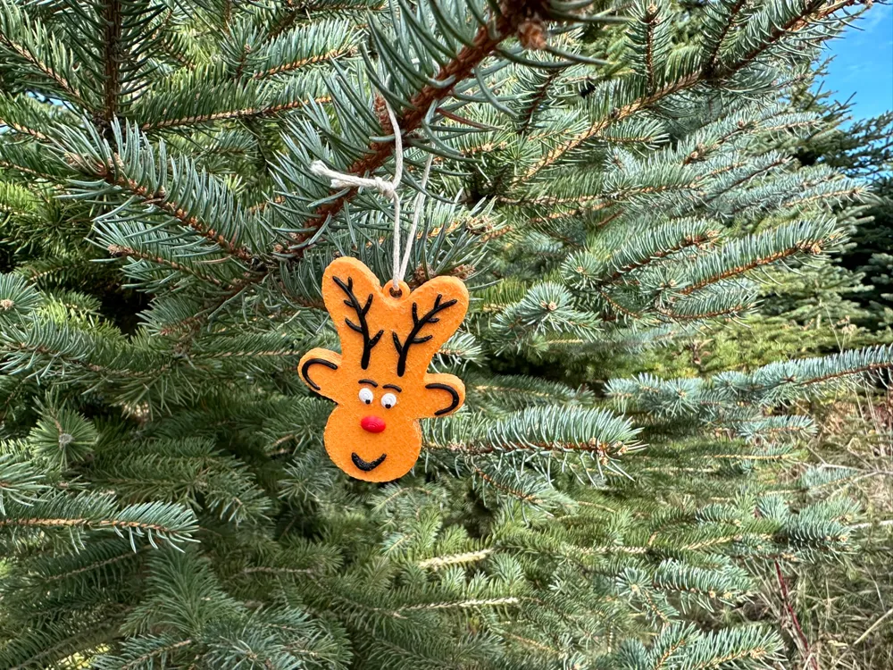 Xmas Tree From Rudolph Gingerbread Rudolph Christmas Tree Ornament by fresh900120 - MakerWorld