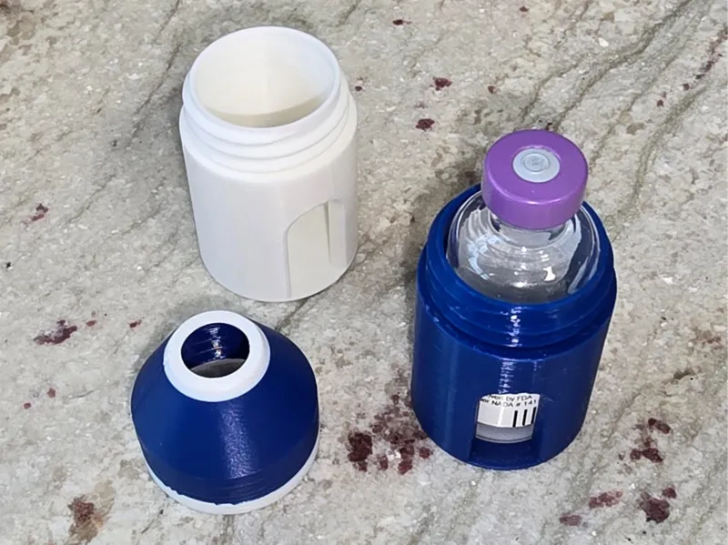 Parametric Insulin Holder