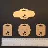 small Display cards for clip-on and pendant earrings