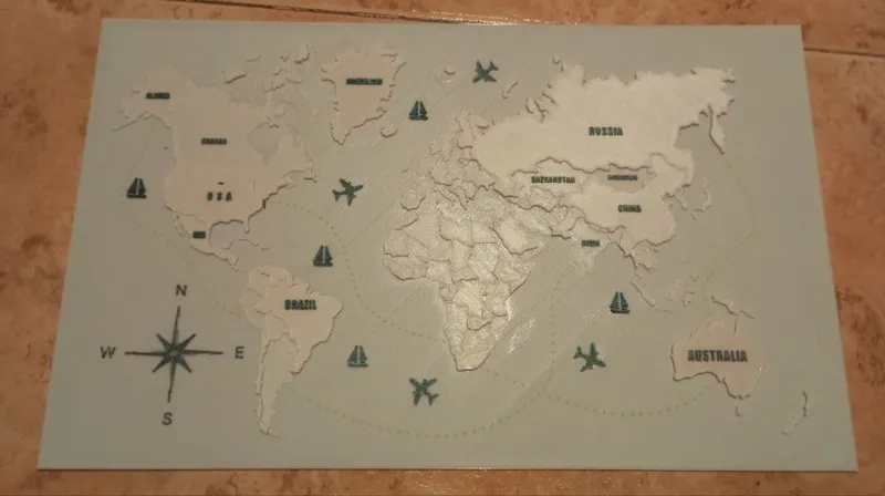 Mapa del mundo. world map